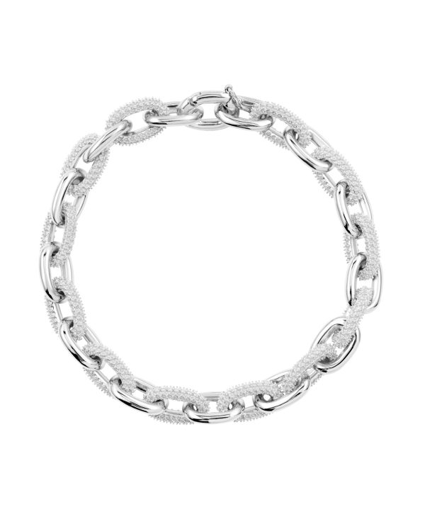 Semi Textured Seamless Link Bracelet (Matte Finish)